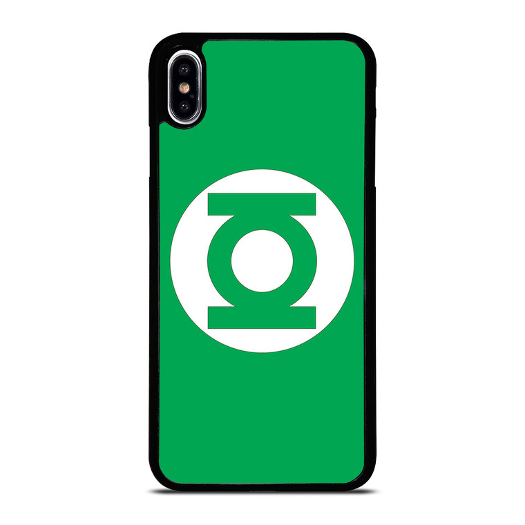 GREEN LANTERN DC LOGO iPhone XS Max Case Cover