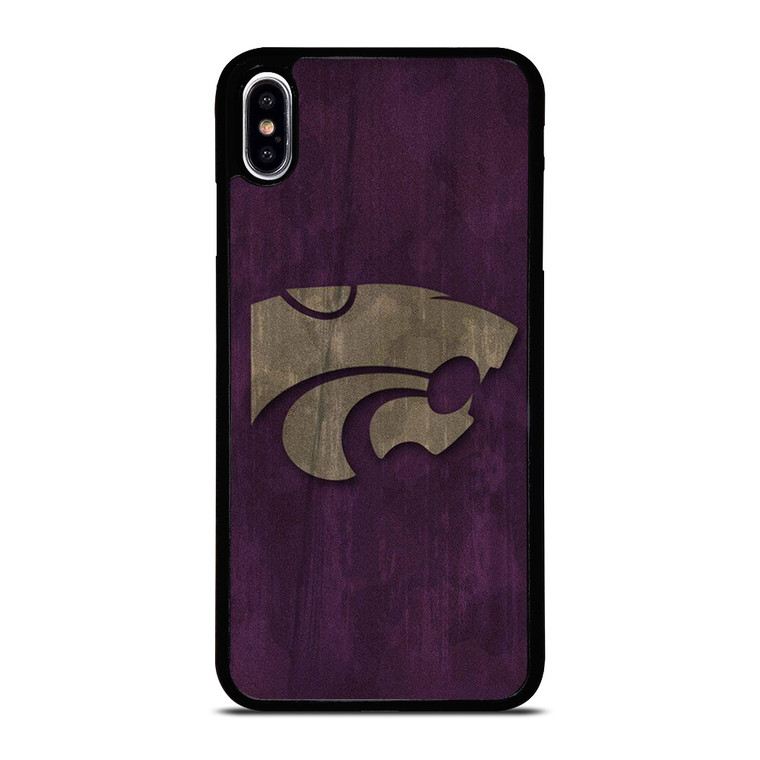 KANSAS STATE WILDCATS FOOTBALL LOGO iPhone XS Max Case Cover