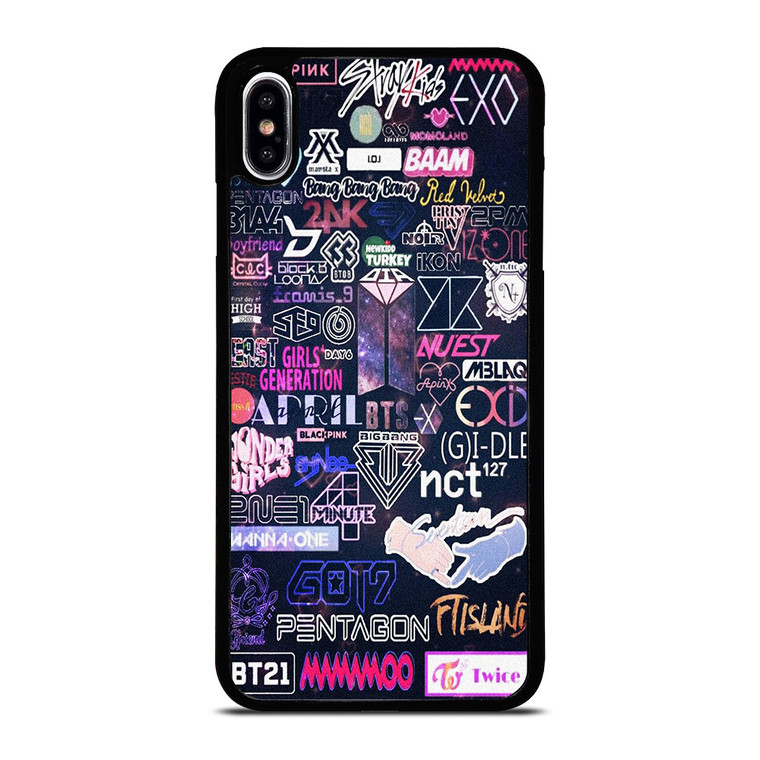 KPOP BAND ALL iPhone XS Max Case Cover