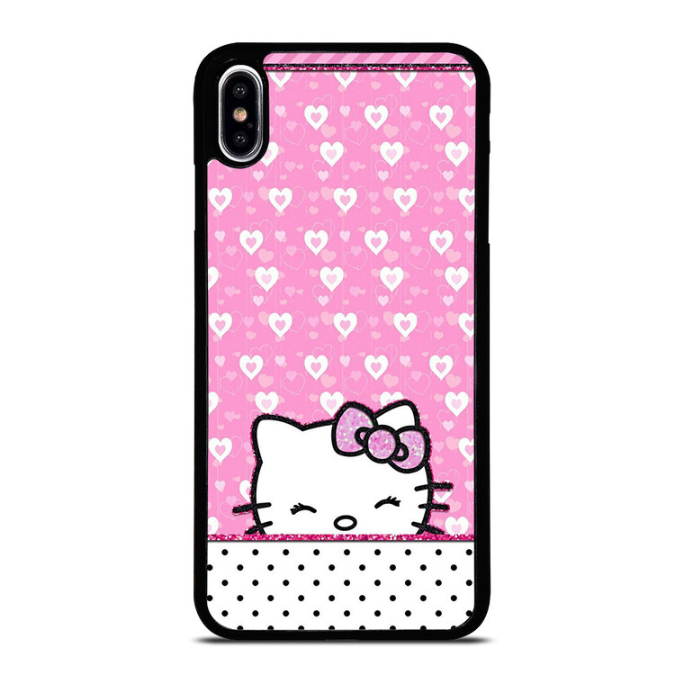 LOVELY HELLO KITTY iPhone XS Max Case Cover