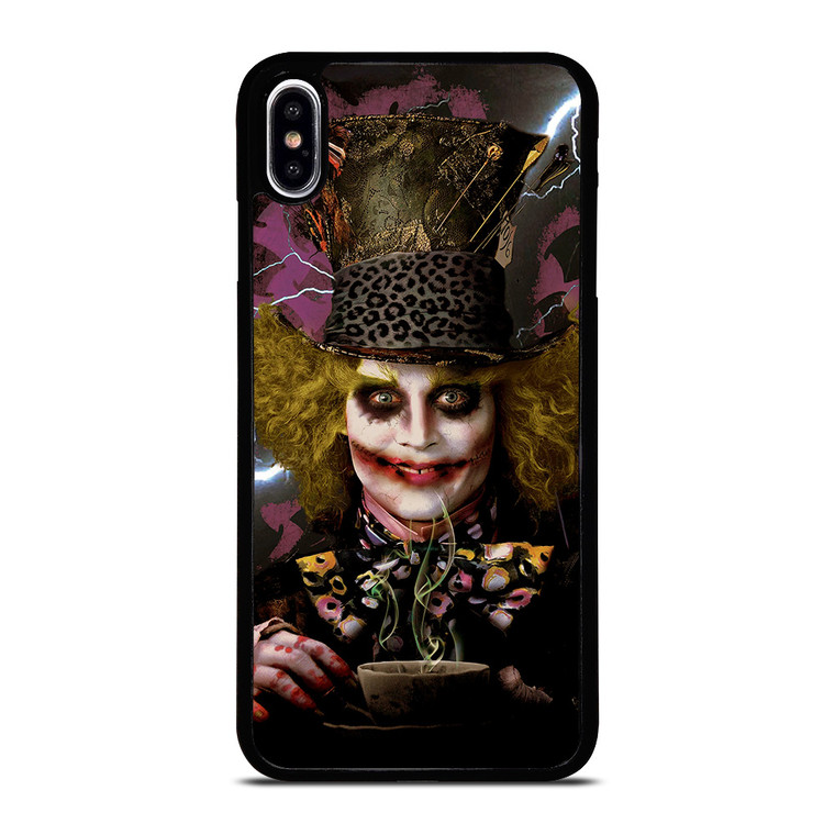 MAD HATTER ALICE IN WONDERLAND MOVIES iPhone XS Max Case Cover