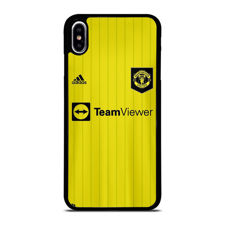 MANCHESTER UNITED GREEN AWAY JERSEY iPhone XS Max Case Cover