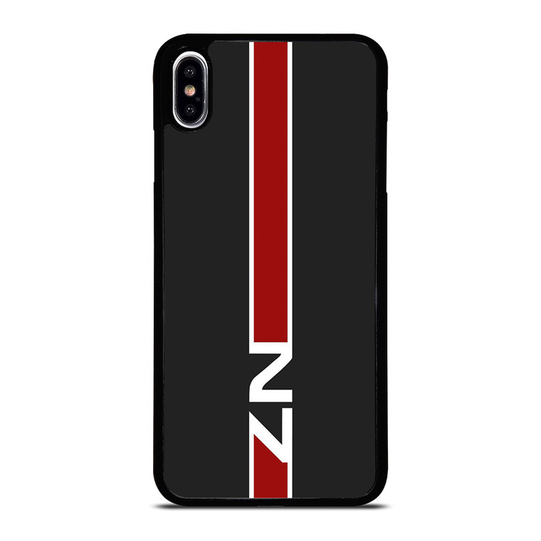 N7 MASS EFFECTS MILITARY iPhone XS Max Case Cover