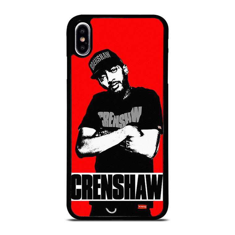 NIPSEY HUSSLE CRENSHAW RAPPER iPhone XS Max Case Cover