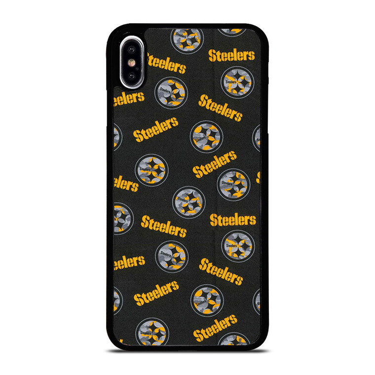 PITTSBURGH STEELERS FOOTBALL PATTERN iPhone XS Max Case Cover