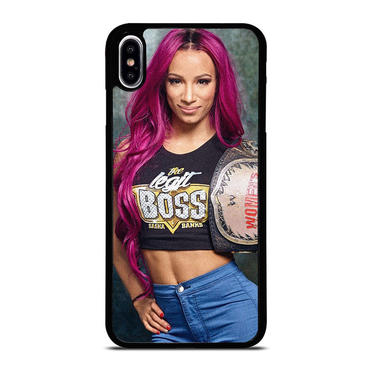 SASHA BANKS WWE WOMAN iPhone XS Max Case Cover