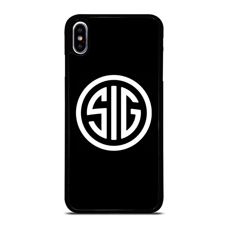 SIG SAUER FIREARMS LOGO iPhone XS Max Case Cover