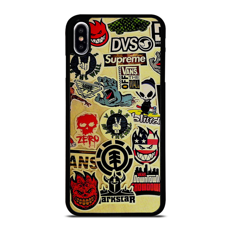 SKATEBOARDS BRAND BOMB iPhone XS Max Case Cover