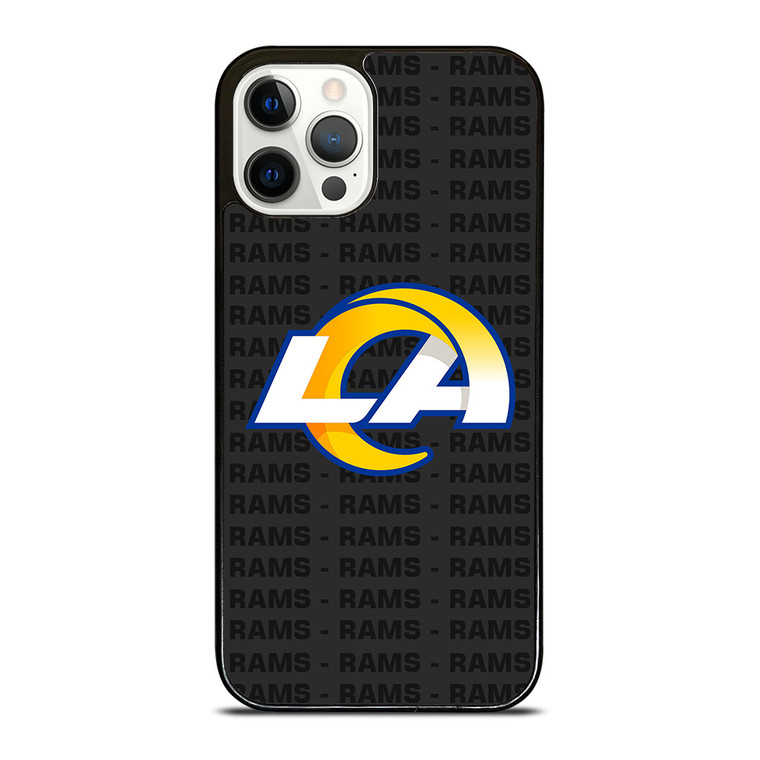 LOS ANGELES RAMS FOOTBALL TEXT iPhone 12 Pro Case Cover LOS ANGELES RAMS FOOTBALL TEXT iPhone 12 Pro Case Cover