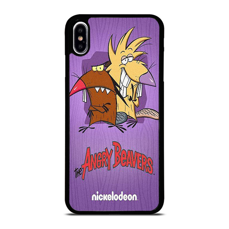 THE ANGRY BEAVERS NICKLODEON CARTOON iPhone XS Max Case Cover