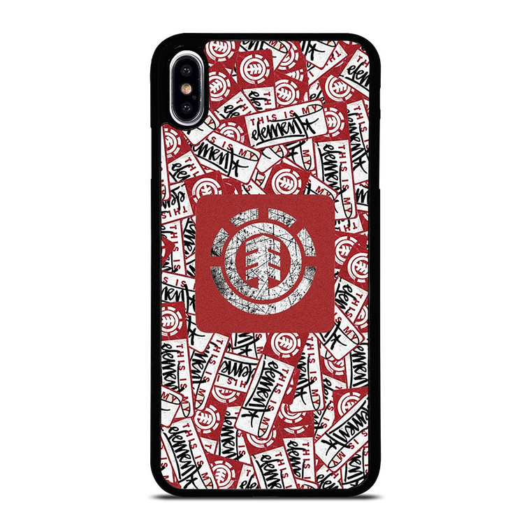 THIS IS MY ELEMENT SKATEBOARD iPhone XS Max Case Cover