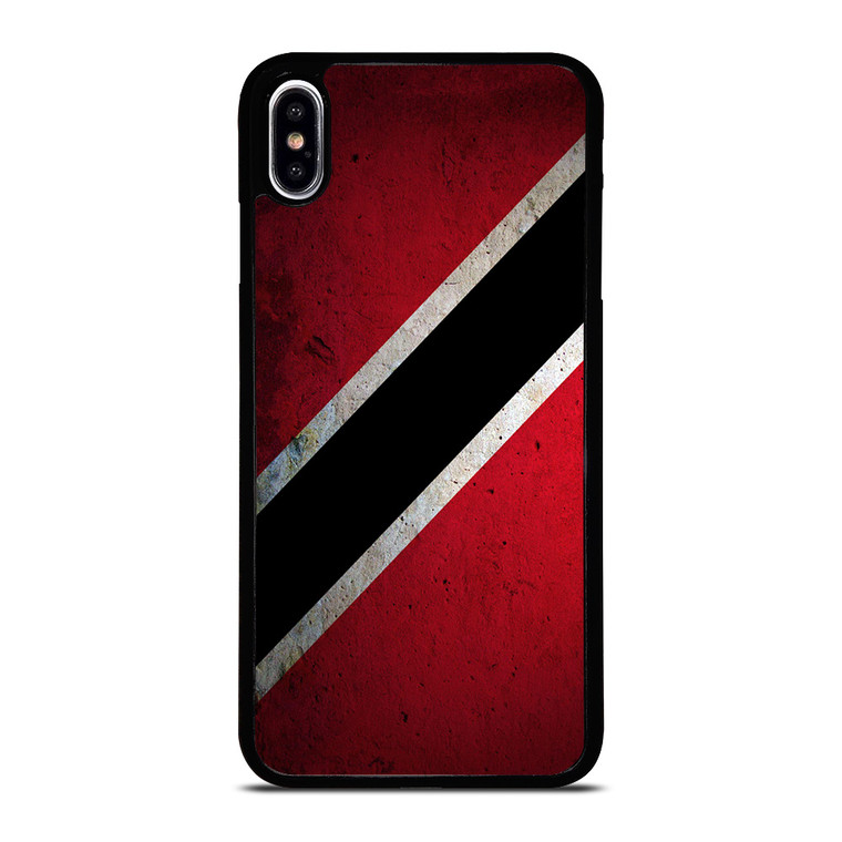 TRINIDAD AND TOBAGO TEXTURED FLAG iPhone XS Max Case Cover
