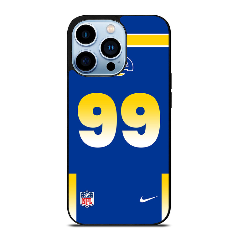 LOS ANGELES RAMS AARON DONALD 99 NFL NIKE iPhone 13 Pro Max Case Cover LOS ANGELES RAMS AARON DONALD 99 NFL NIKE iPhone 13 Pro Max Case Cover