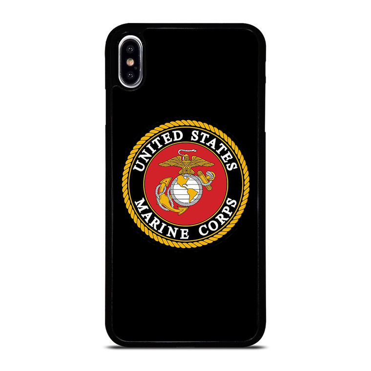 UNITED STATES MARINE CORPS LOGO iPhone XS Max Case Cover