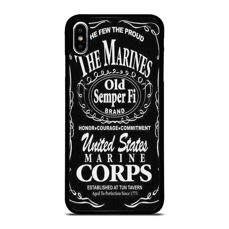 UNITED STATES US MARINE CORPS iPhone XS Max Case Cover