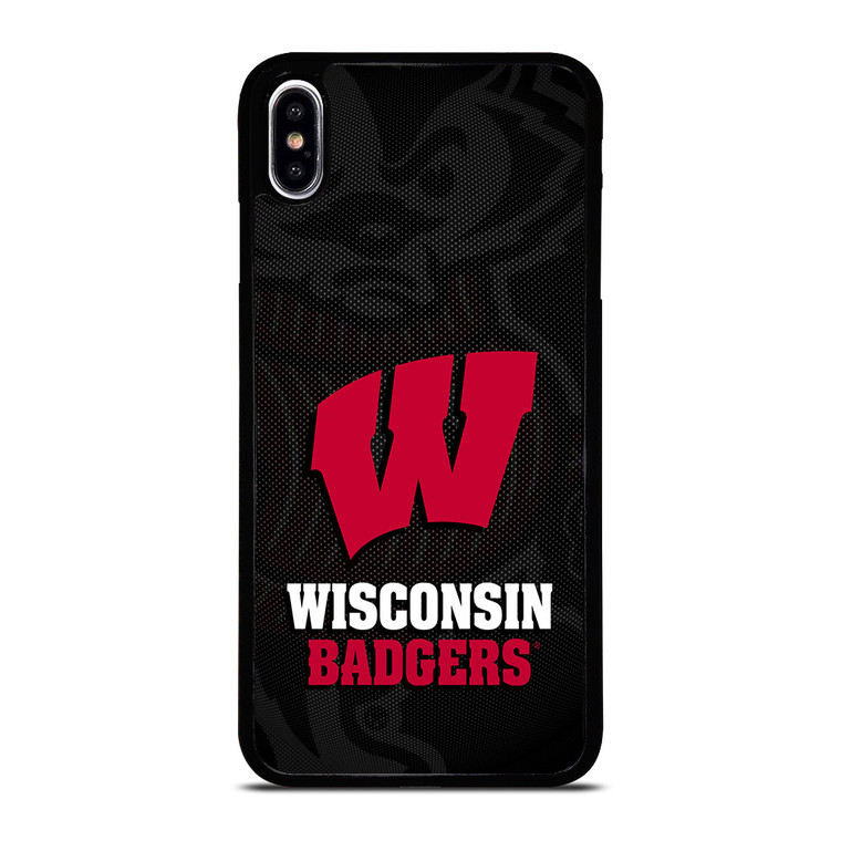 WISCONSIN BADGERS UNIVERSITY FOOTBALL iPhone XS Max Case Cover