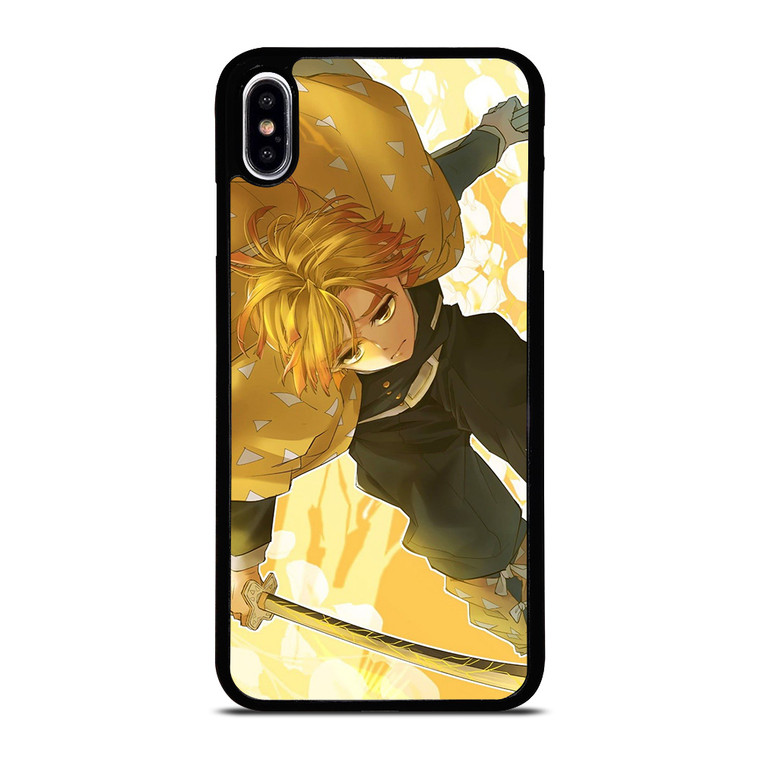 ZENITSU AGATSUMA DEMON SLAYER ANIME 2 iPhone XS Max Case Cover