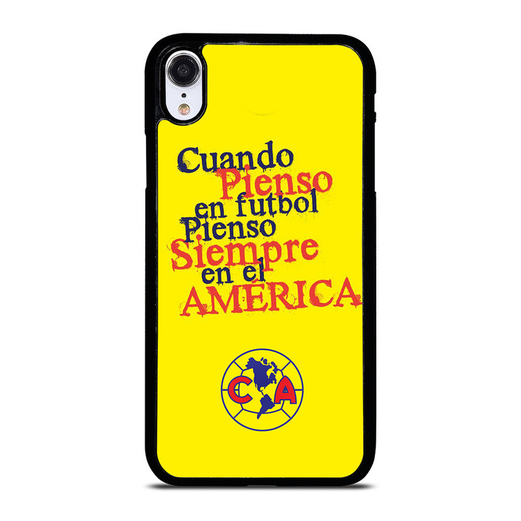 CLUB AMERICA FOOTBALL FANS iPhone XR Case Cover