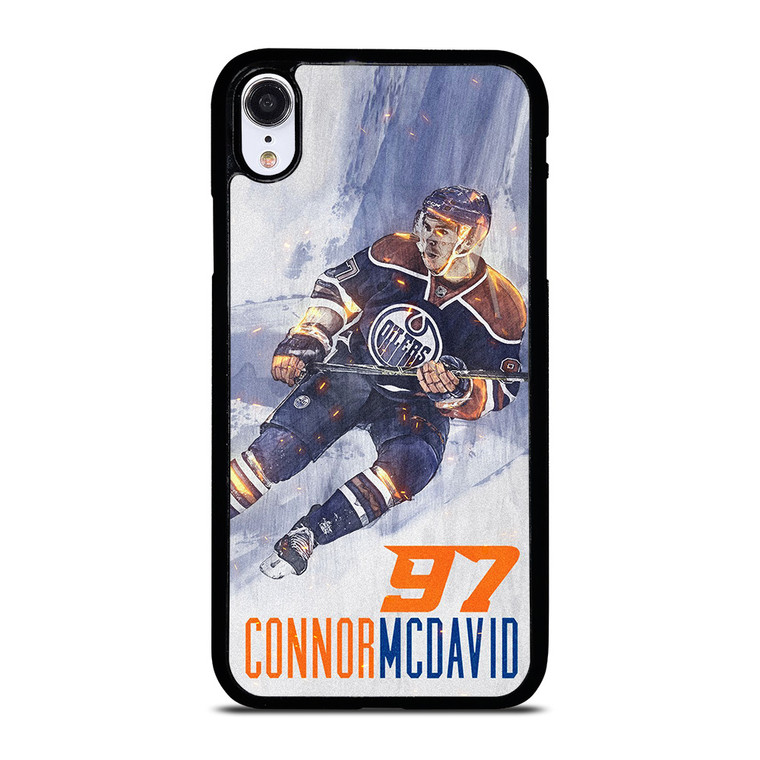 CONNOR MCDAVID EDMONTON OILERS 2 iPhone XR Case Cover