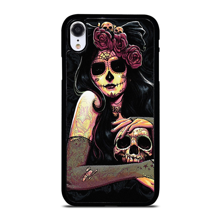 DIA DE LOS MUERTOS ART iPhone XR Case Cover