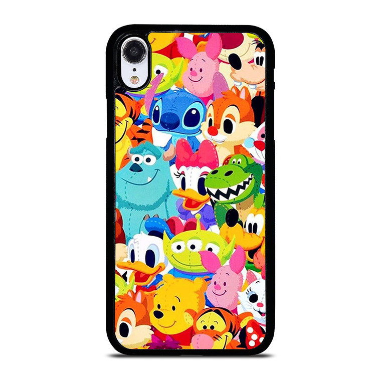 DISNEY CARTOON ALL CHARACTER  iPhone XR Case Cover