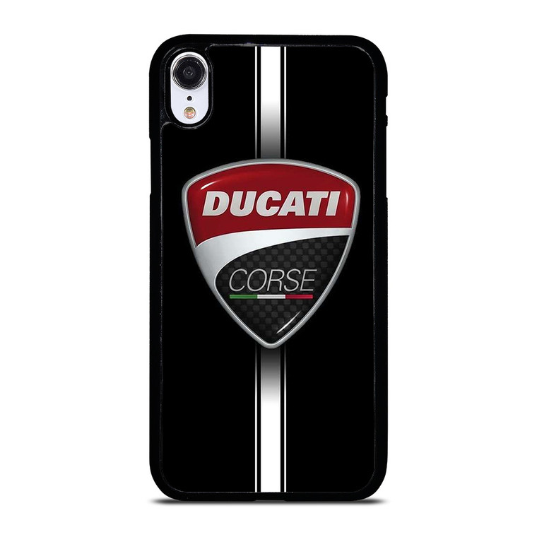 DUCATI CORSE MOTOR LOGO iPhone XR Case Cover