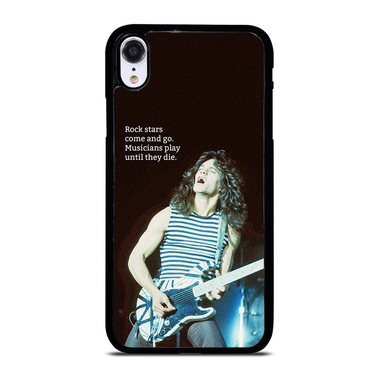 EDDIE VAN HALEN QUOTES 2 iPhone XR Case Cover