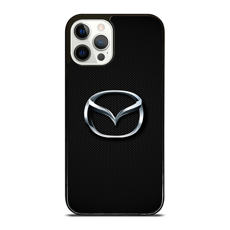 MAZDA CARBON FIBER iPhone 12 Pro Case Cover