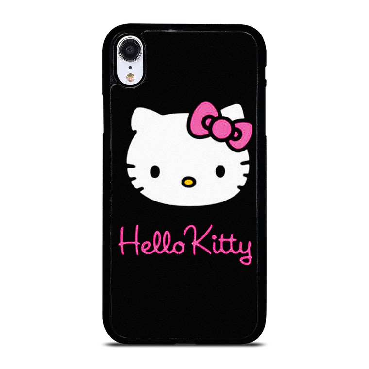 HELLO KITTY BLACK iPhone XR Case Cover