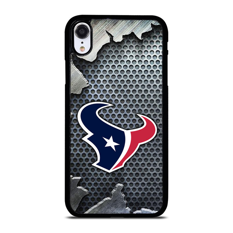 HOUSTON TEXAS BROKEN METAL iPhone XR Case Cover