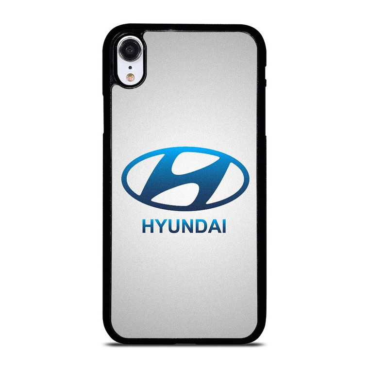 HYUNDAI SILVER LOGO iPhone XR Case Cover