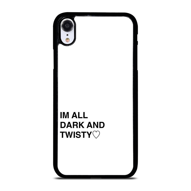 IM ALL SARK AND TWISTY GREYS ANATOMY iPhone XR Case Cover IM ALL SARK AND TWISTY GREYS ANATOMY iPhone XR Case Cover