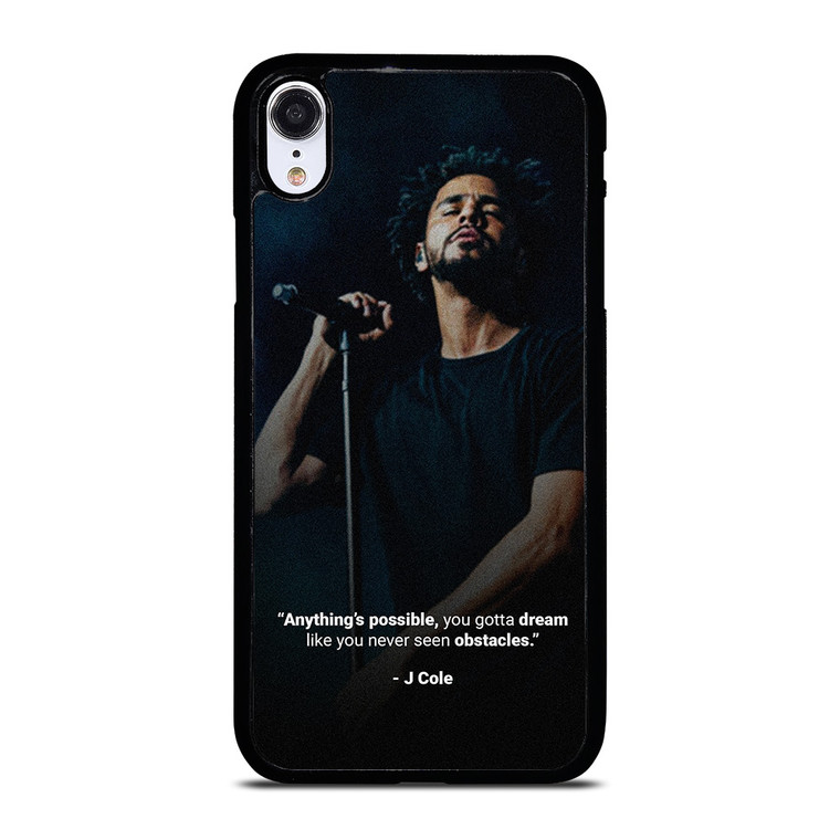 J COLE RAPPER QUOTES iPhone XR Case Cover