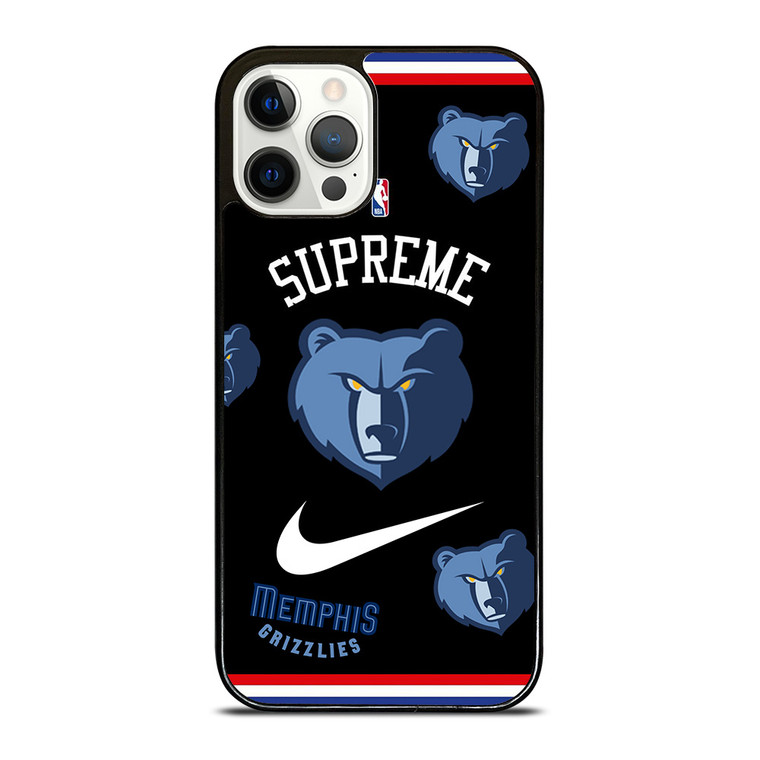 MEMPHIS GRIZZLIES NBA X SUPREME NIKE iPhone 12 Pro Case Cover