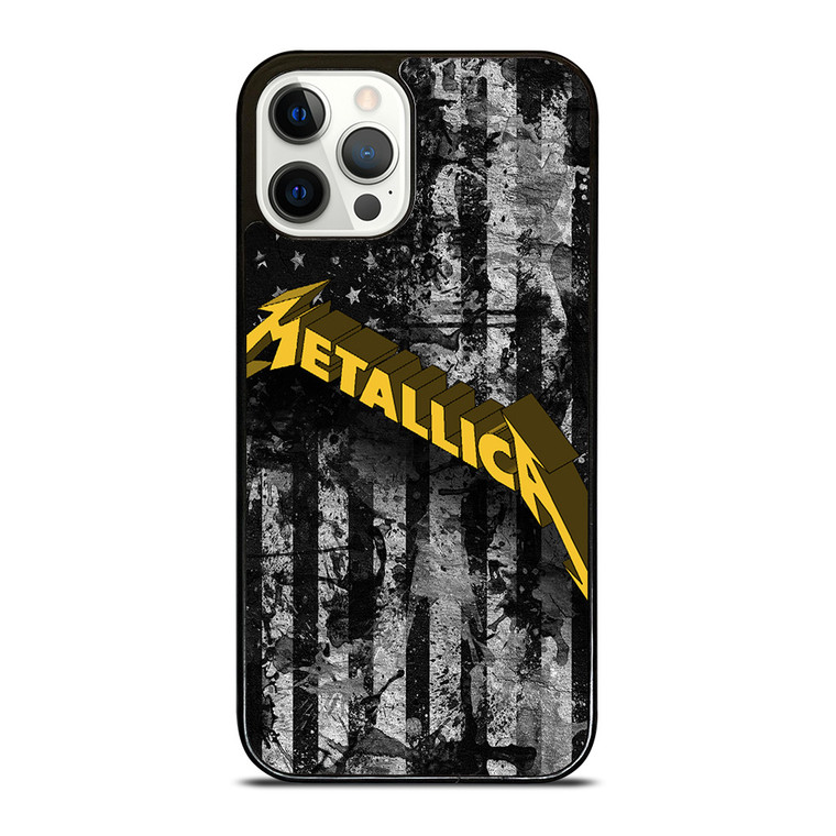 METALLICA AMERICA ROCK BAND iPhone 12 Pro Case Cover