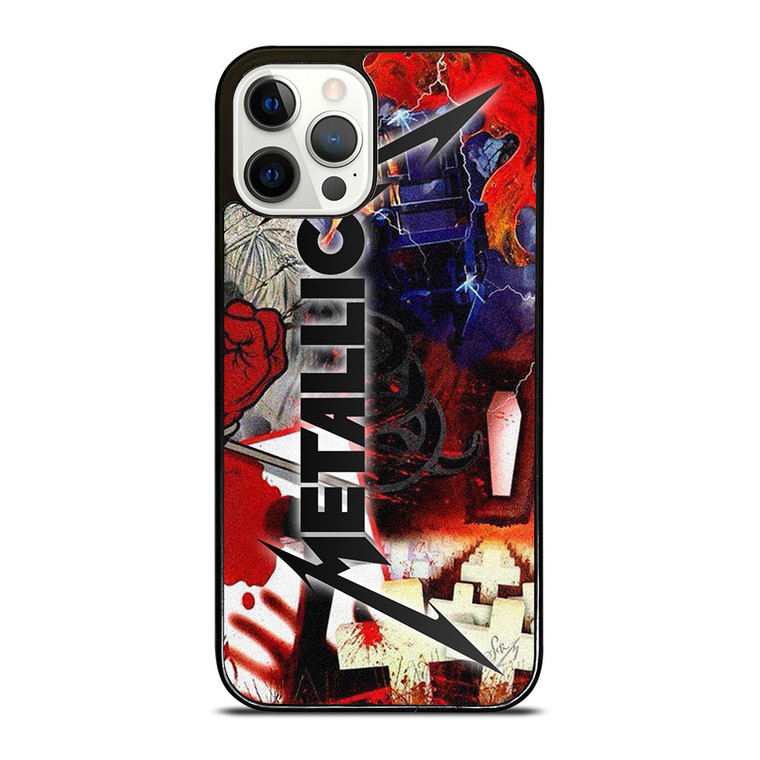 METALLICA ROCK BAND ALL ALBUM iPhone 12 Pro Case Cover