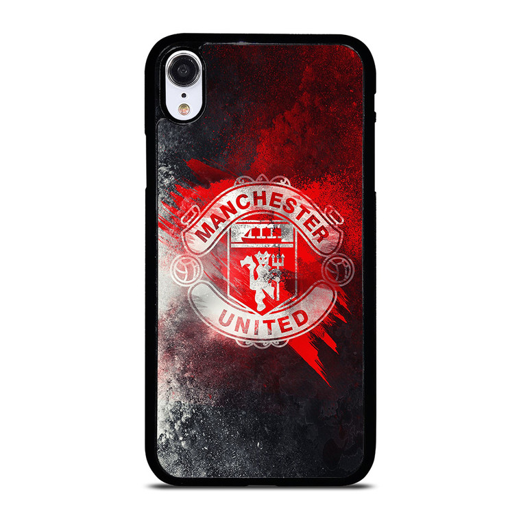 MANCHESTER UNITED FOOTBALL CLUB LOGO iPhone XR Case Cover