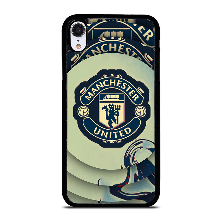 MANCHESTER UNITED LOGO SOCCER iPhone XR Case Cover
