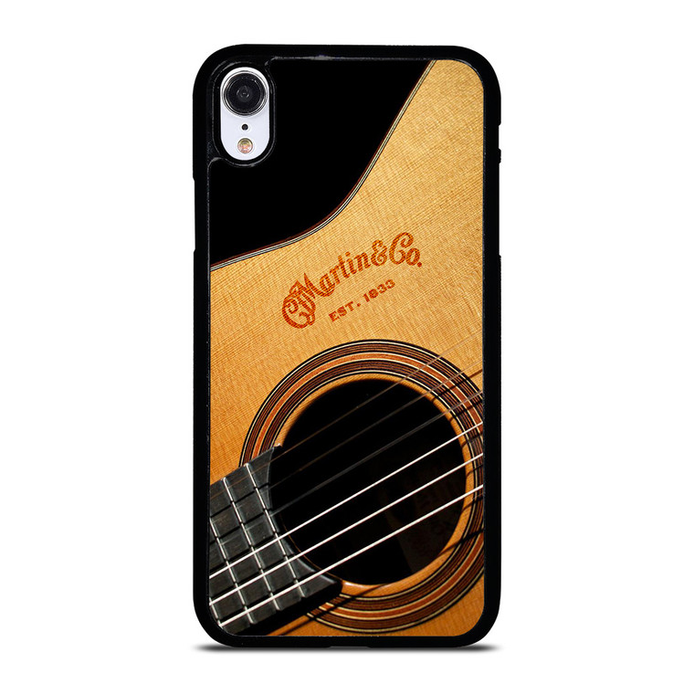 MARTIN AND CO ACOUSTIC GUITAR iPhone XR Case Cover MARTIN AND CO ACOUSTIC GUITAR iPhone XR Case Cover