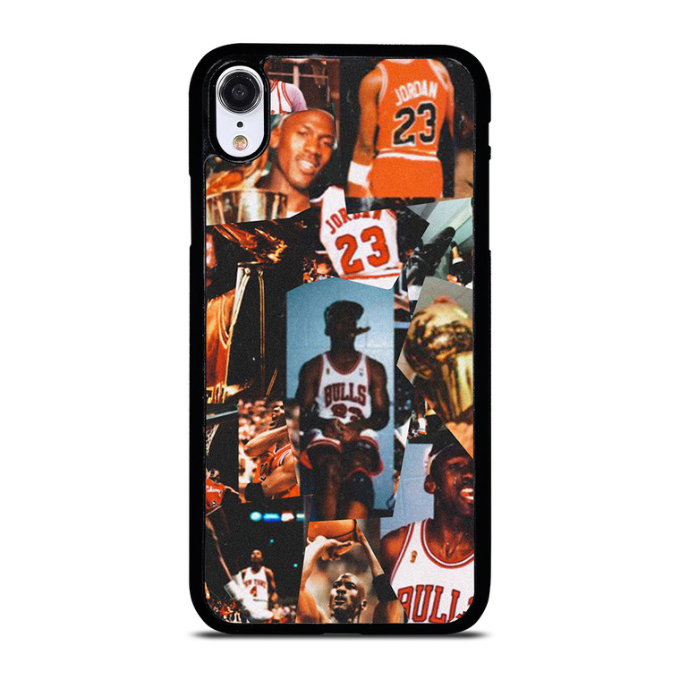 MICHAEL JORDAN RETRO COLLAGE iPhone XR Case Cover
