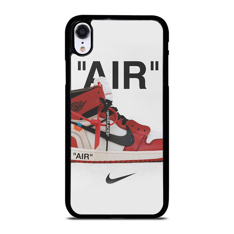 NIKE AIR JORDAN OFF WHITE SHOES iPhone XR Case Cover