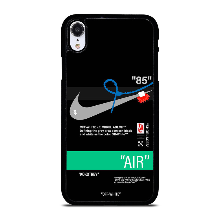 NIKE AIR OFF WHITE iPhone XR Case Cover