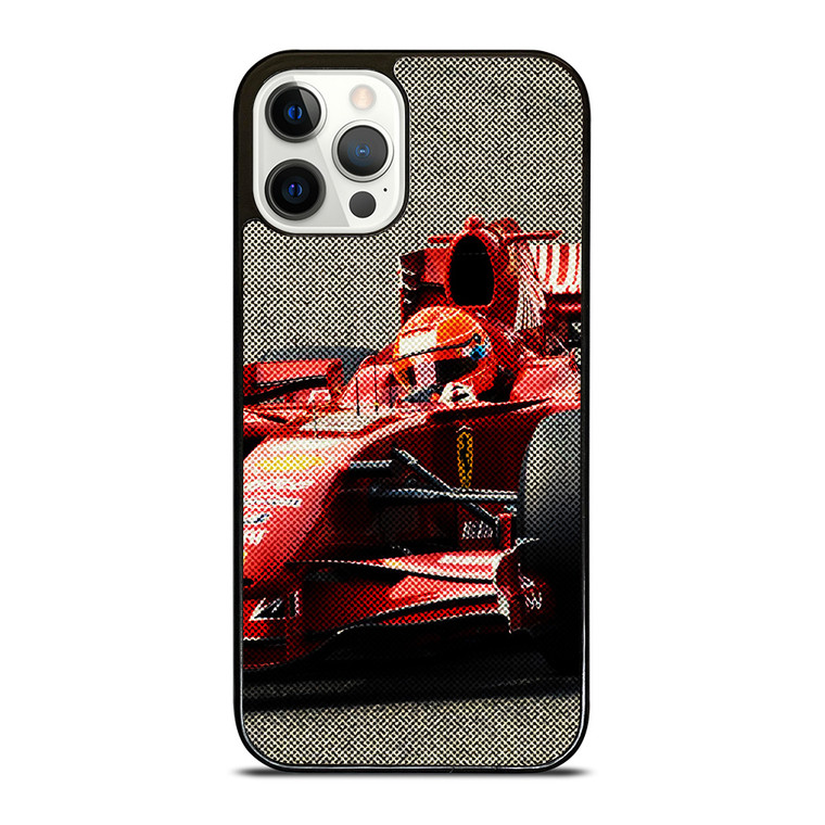 MICHAEL SCHUMACHER FERRARI F1 FORMULA ONE iPhone 12 Pro Case Cover