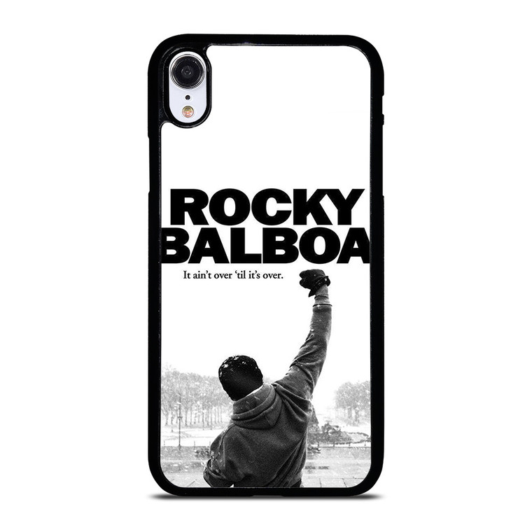 ROCKY BALBOA BOXING QUOTES iPhone XR Case Cover