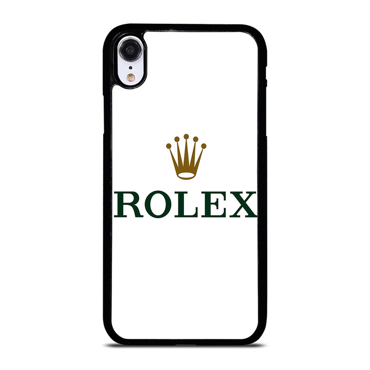 ROLEX WATCHES LOGO iPhone XR Case Cover