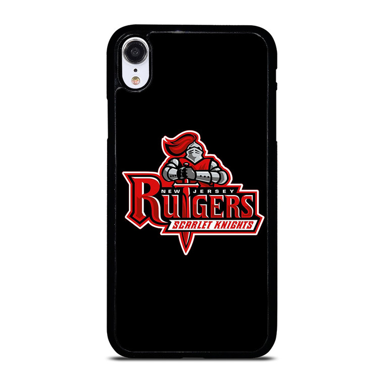 RUTGERS SCARLET KNIGHTS FOOTBALL LOGO iPhone XR Case Cover
