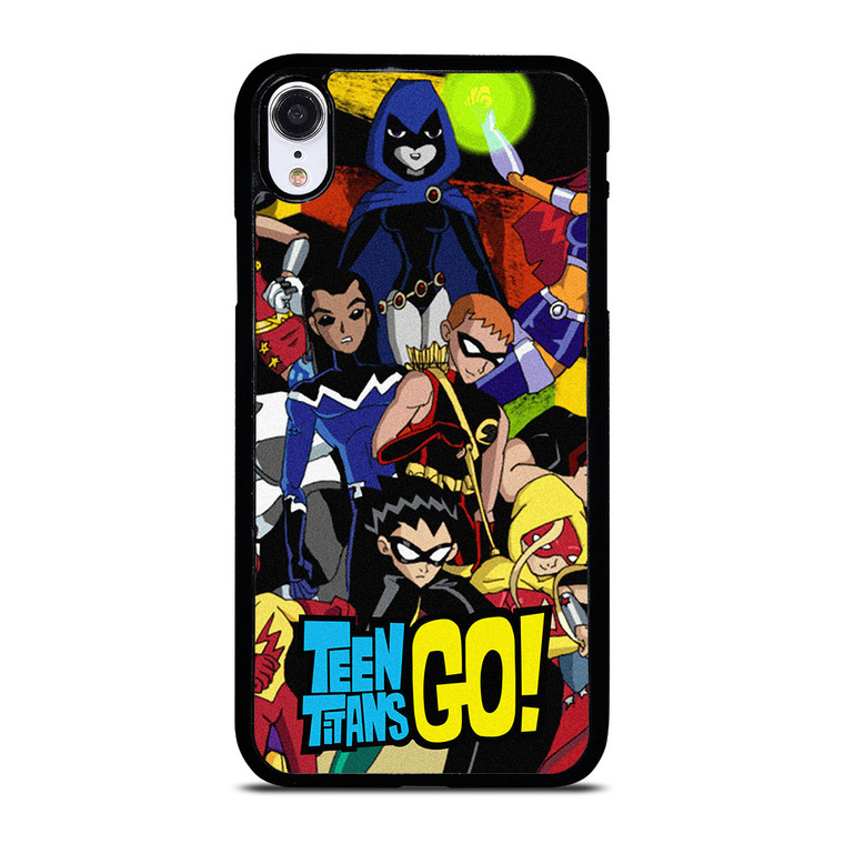 TEEN TITANS GO A CHARACTERS iPhone XR Case Cover