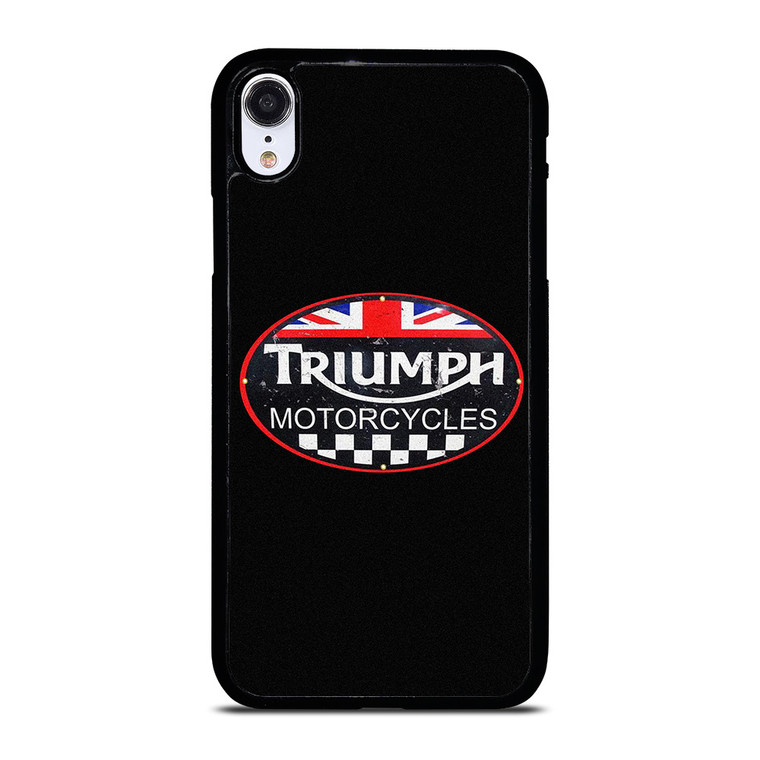 TRIUMPH MOTORCYCLES BADGE iPhone XR Case Cover