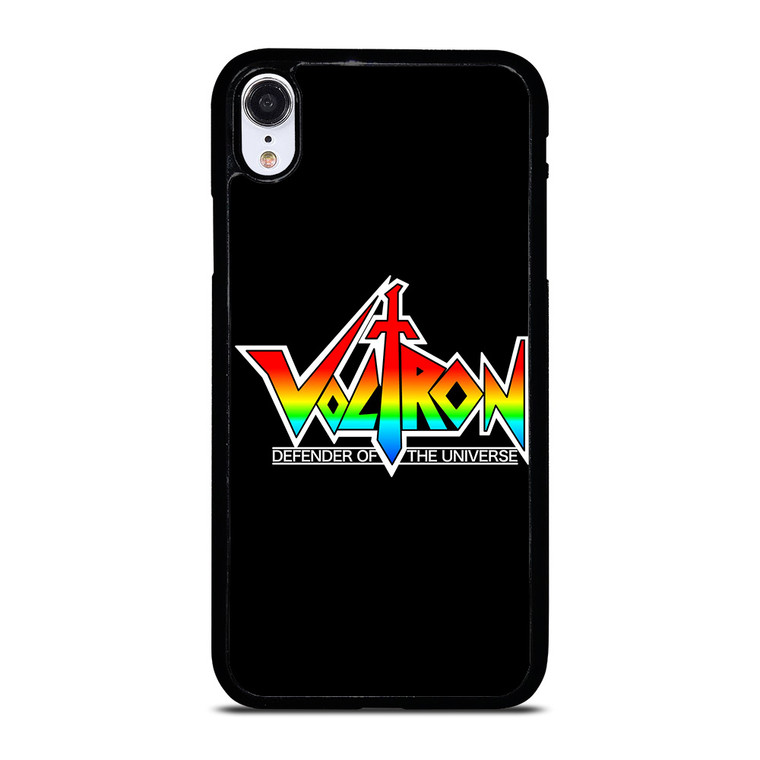 VOLTRON DEFENDER OF THE UNIVERSE LOGO iPhone XR Case Cover