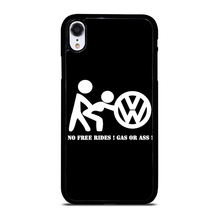 VW VOLKSWAGEN GAS OR ASS iPhone XR Case Cover